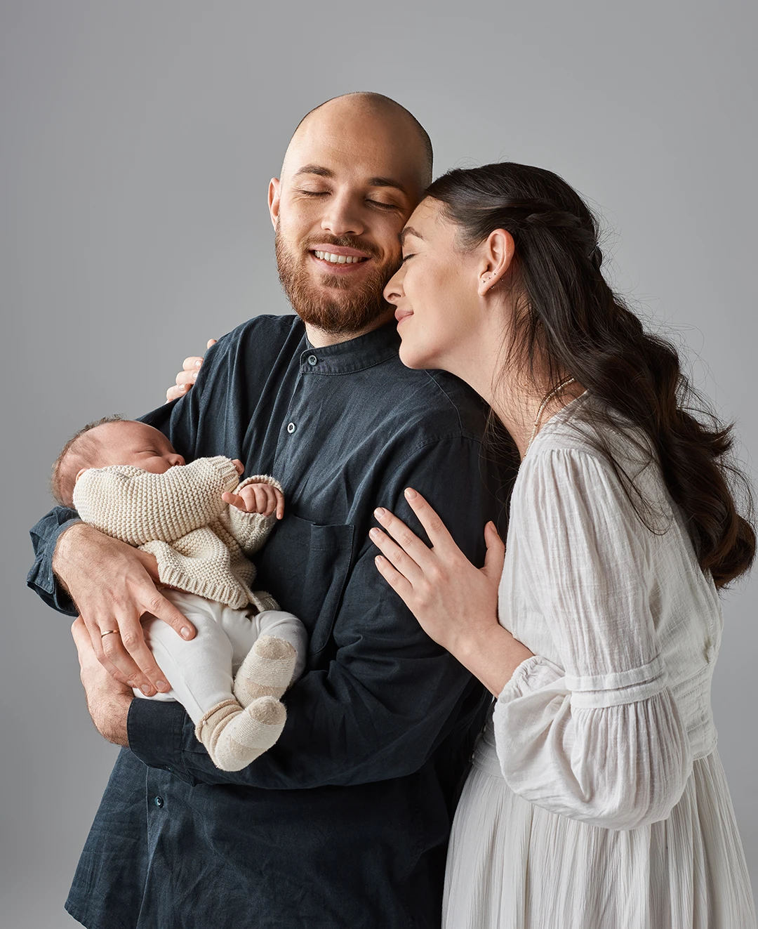 Parents with a baby